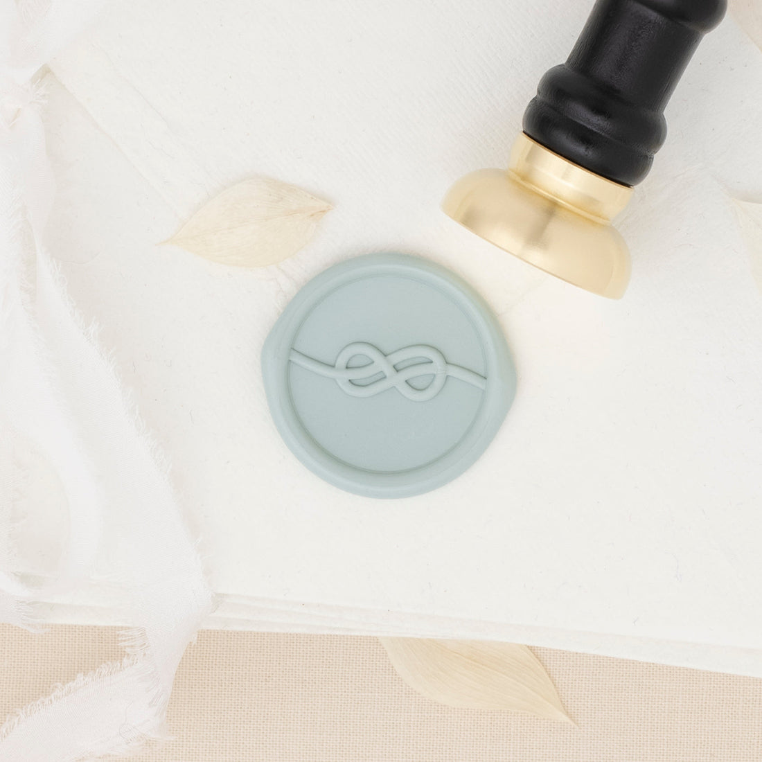 Tie The Knot 3D Wax Stamp