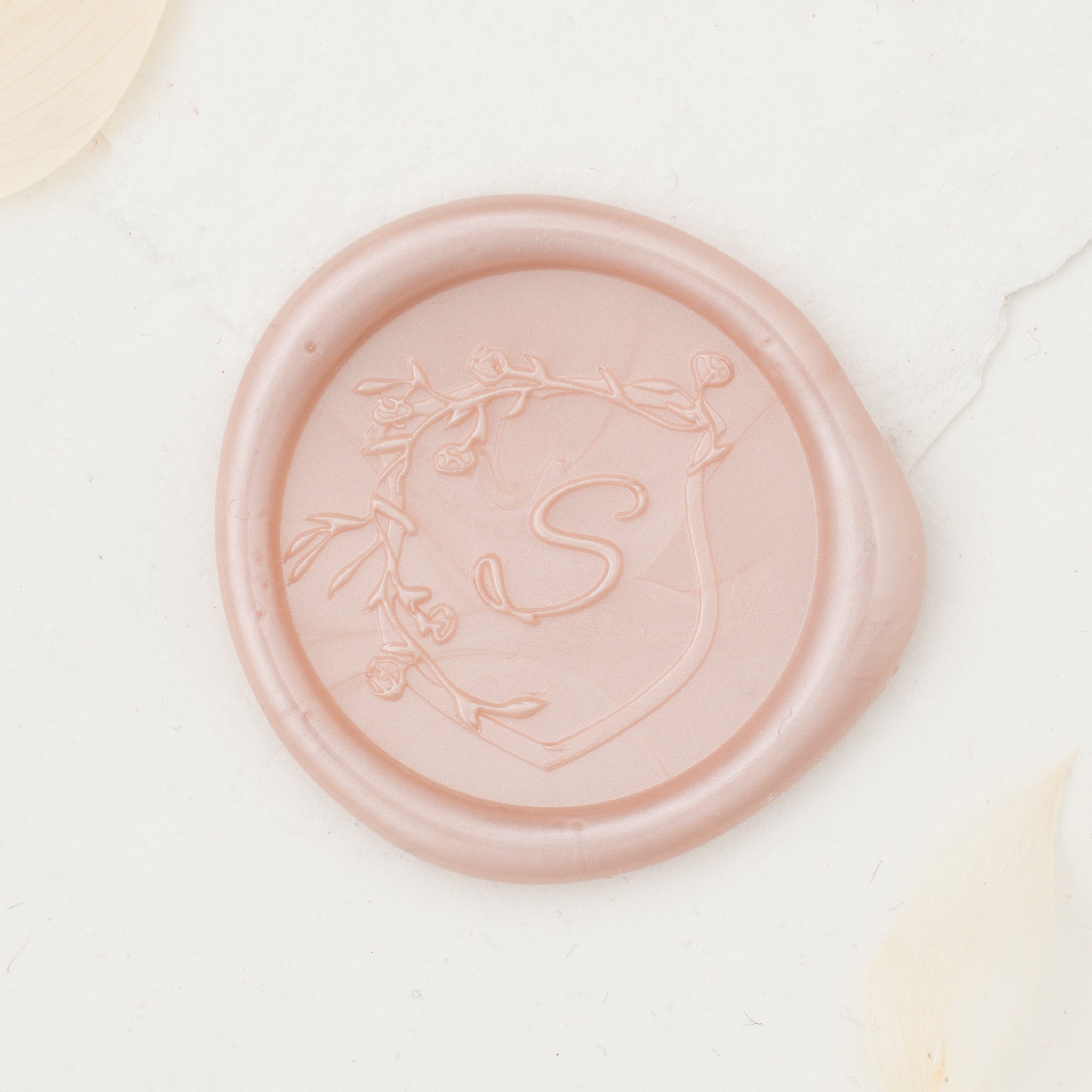 Arcadia Single Initial Wax Seals