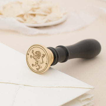 Leo Crest Wax Stamp