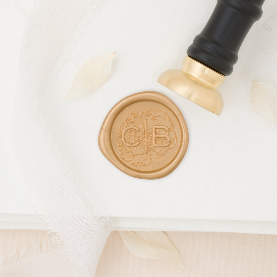 Pascala Monogram Wax Stamp