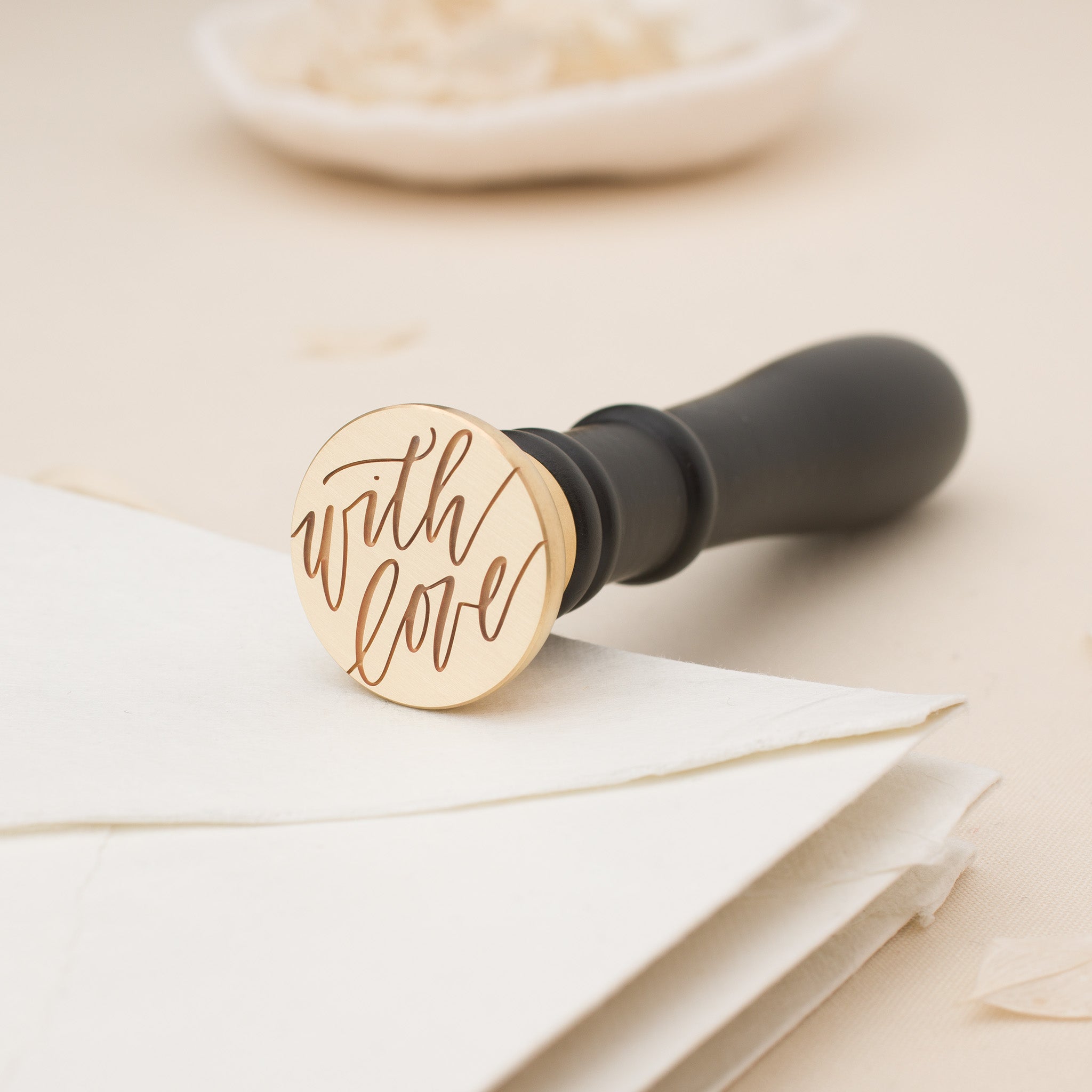 With Love Wax Stamp